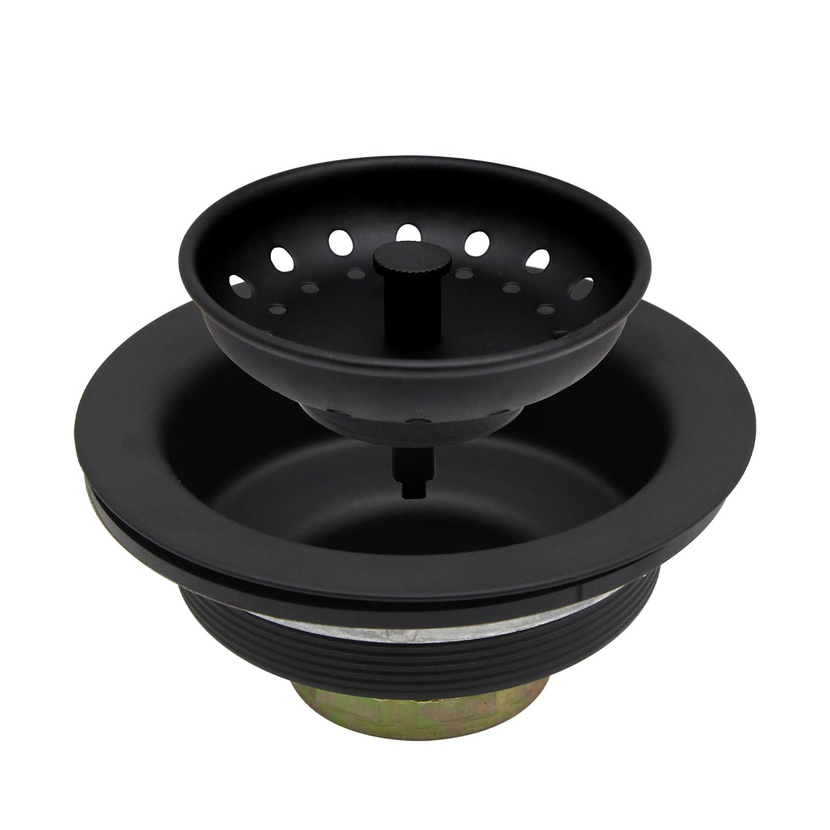 ZM Kitchen Sink Basket Strainer with Stopper, 3-1/2” Drain