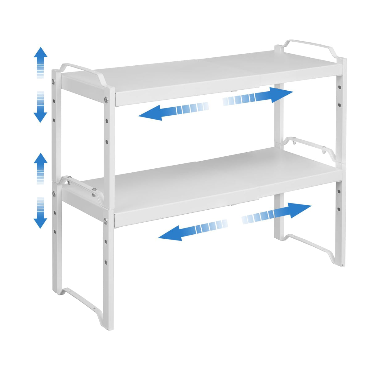 Expandable Cabinet Shelf Organizer, Adjustable kitchen Countertop Storage