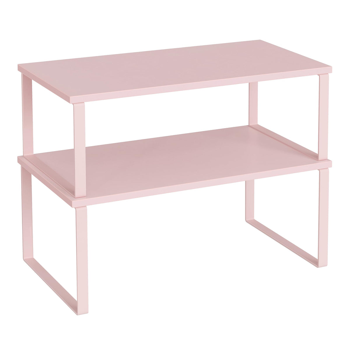 SONGMICS Cabinet Organizer Shelf, Set of 2 Spice Rack, Kitchen Storage