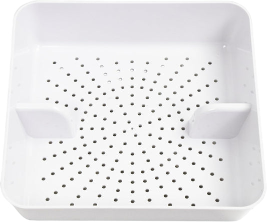 GSW FS-PB ABS Plastic Floor Sink Drain Strainer Drop-In Basket, Catch Food Particles for Restaurants/Bar/Buffet, Fits in 8-1/2" Floor Sink Holes