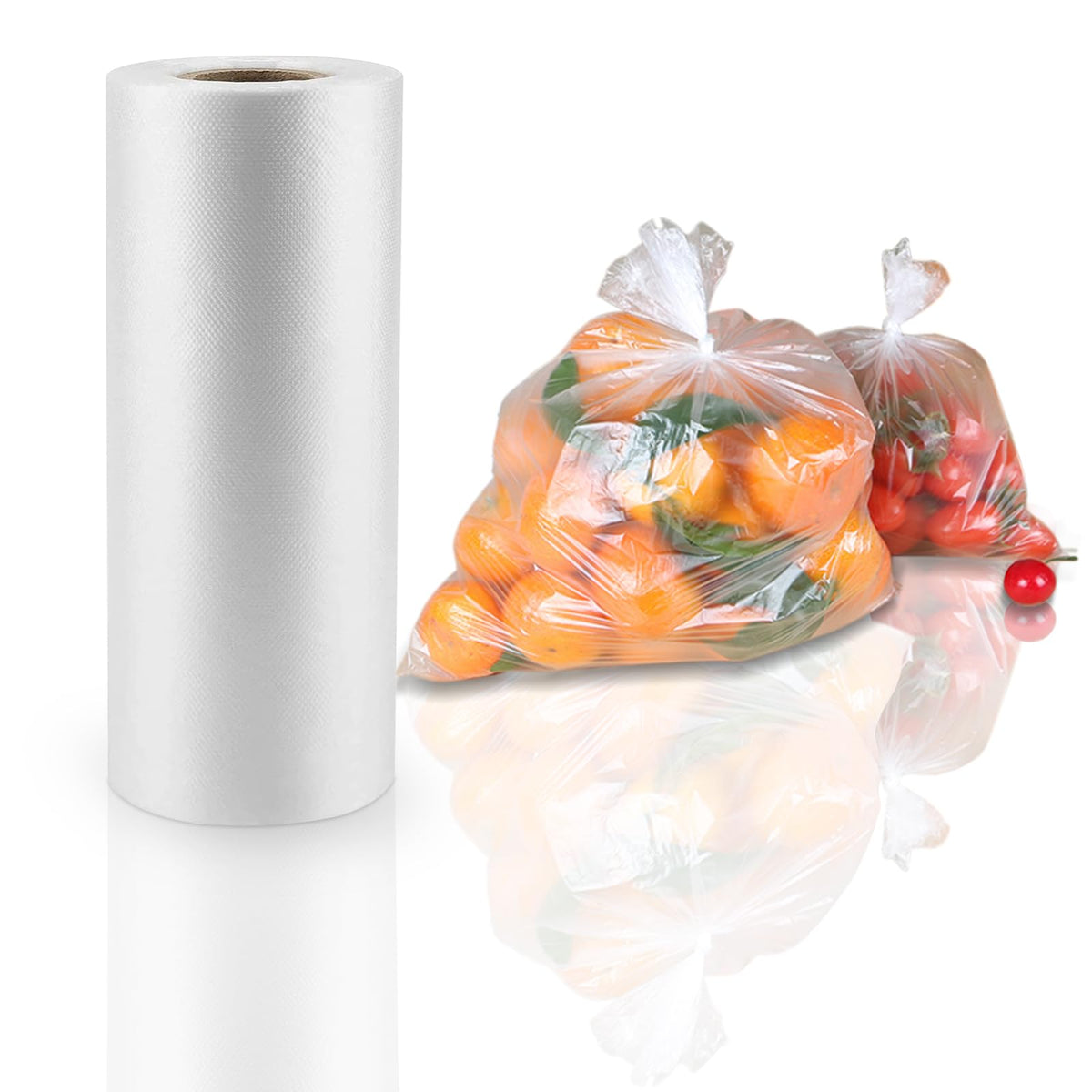 1000Counts Food Storage Bags 10" x 14" Clear Plastic Produce Bag