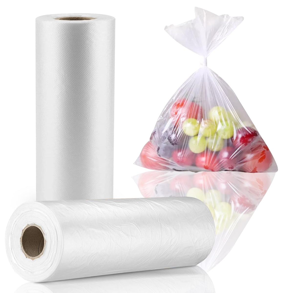 1000Counts Food Storage Bags 10" x 14" Clear Plastic Produce Bag