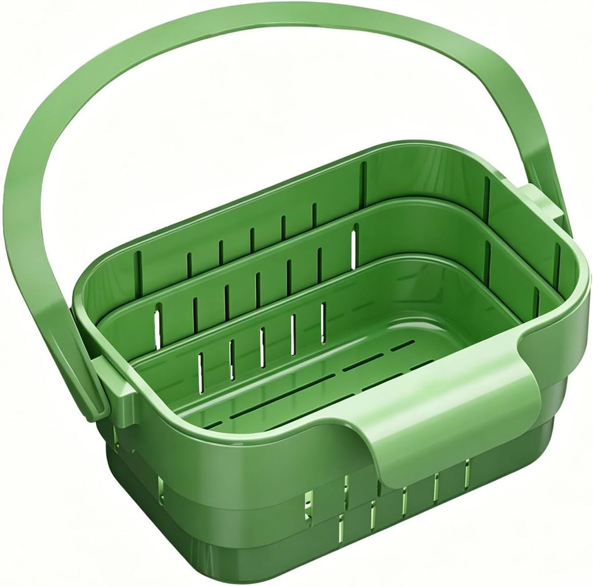 Hanging Sink Drain Basket for Kitchen, Foldable Faucet Basket