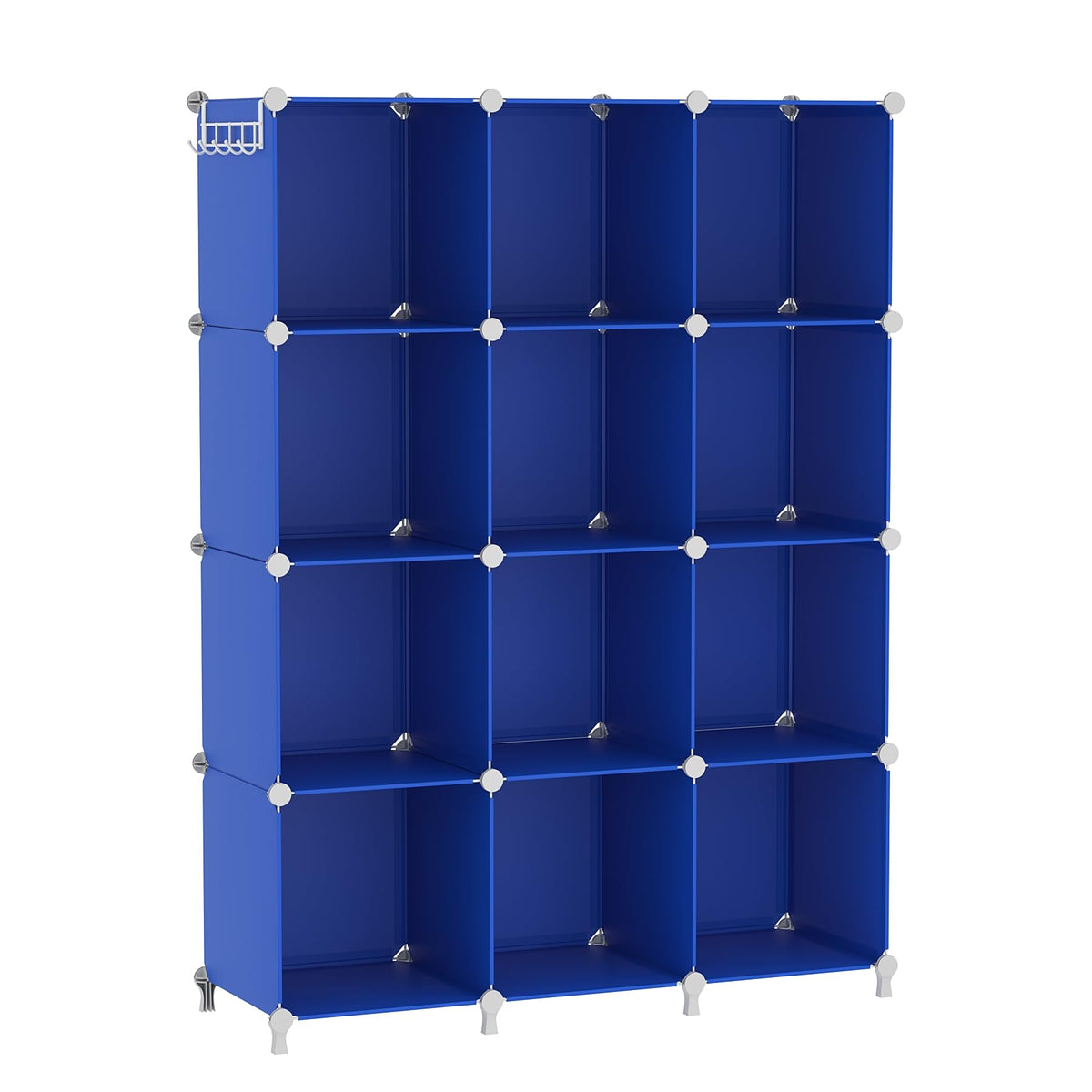 AWTATOS 12 Cube Storage Organizer, Closet Organizer Storage Shelves, White