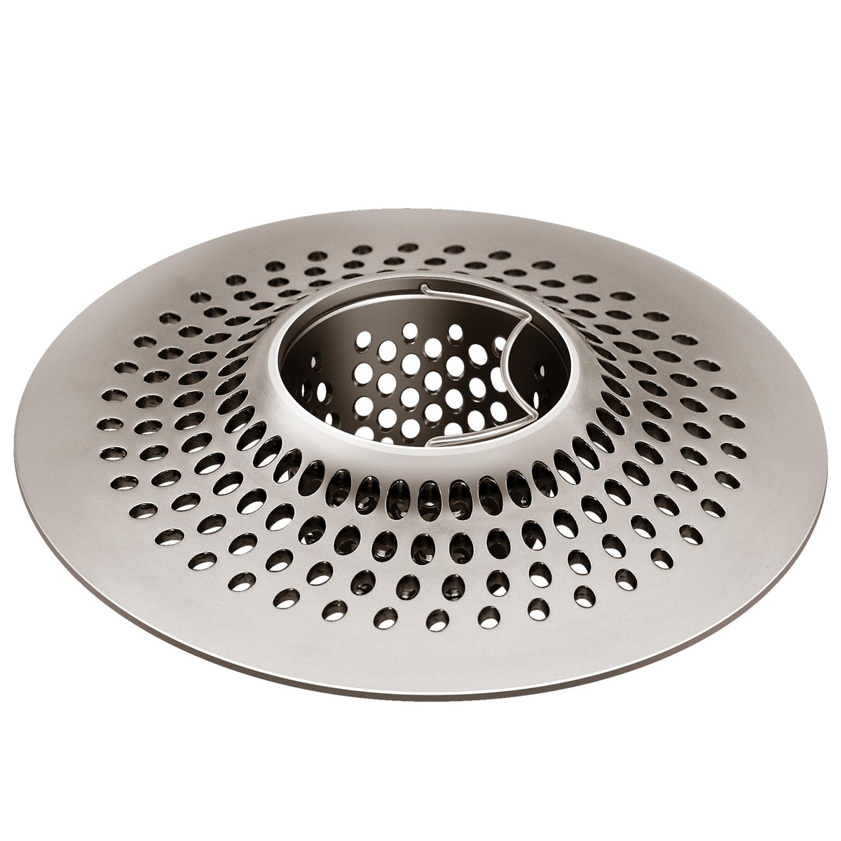 LEKEYE Drain Hair Catcher/Bathtub Shower Drain Hair Trap/Strainer Stainless Steel Drain Protector(Patented Product)