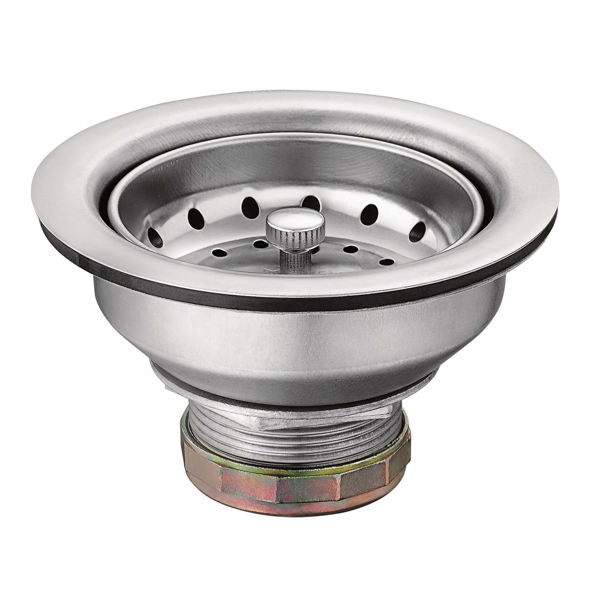 Moen Kitchen Sink Strainer Basket with Drain Assembly, Stainless Steel, 22036