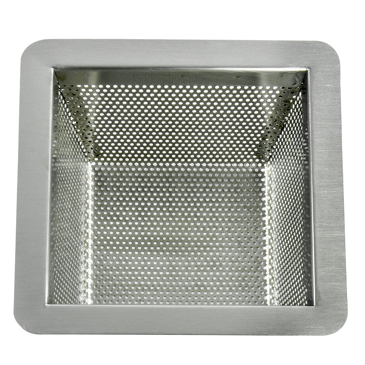 GSW FS-PB ABS Plastic Floor Sink Drain Strainer Drop-In Basket, Catch Food Particles for Restaurants/Bar/Buffet, Fits in 8-1/2" Floor Sink Holes
