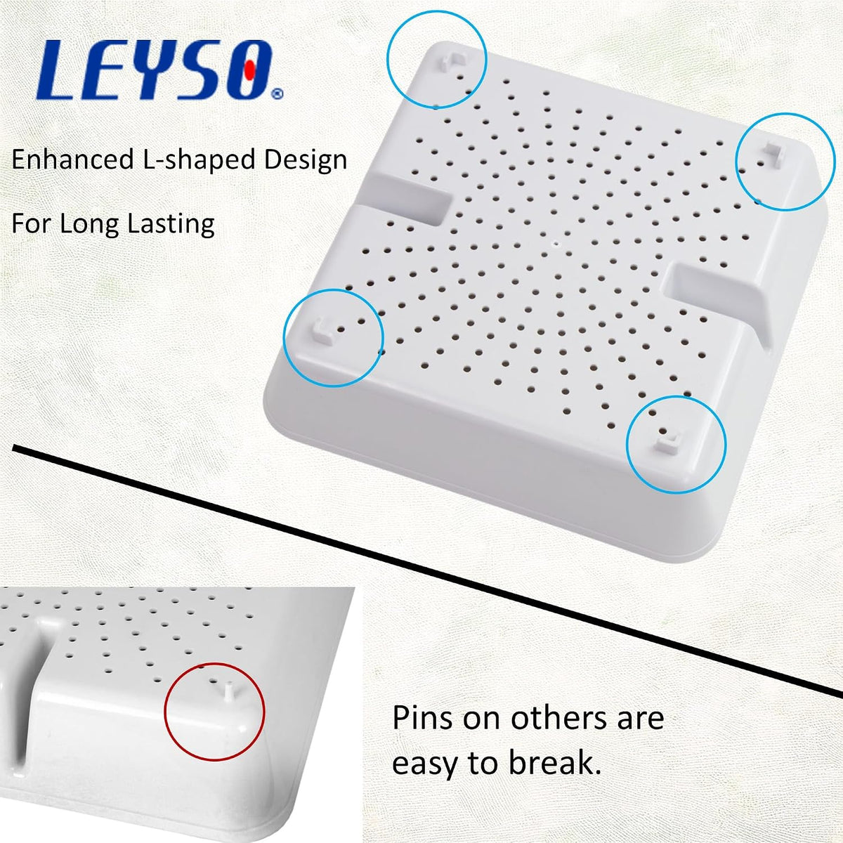 8.5" ABS Floor Sink Commercial Drain Cover Strainer Drop-in Basket